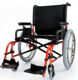 Quickie M6 Heavy Duty Folding Wheelchair